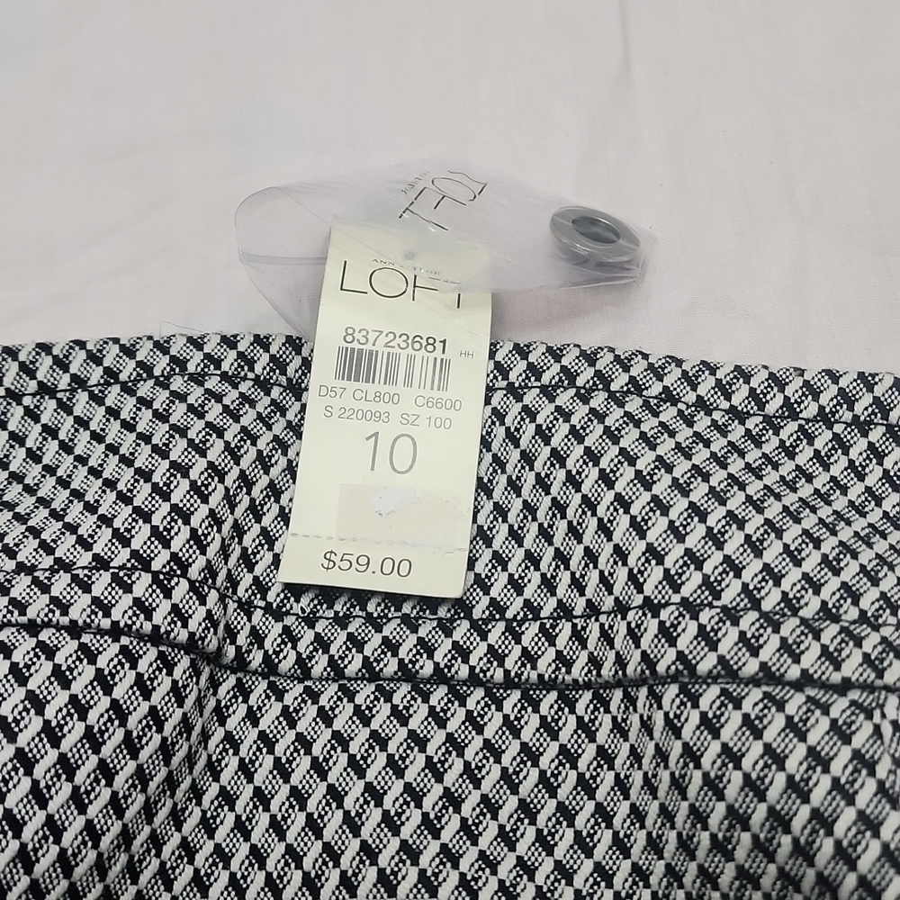 Loft patterned skirt women size 10 - Picture 10 of 11